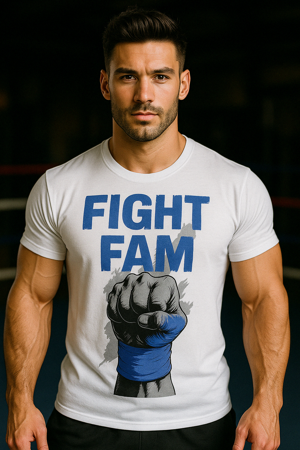 Fight Fam OG Tee - Blue Surge Edition