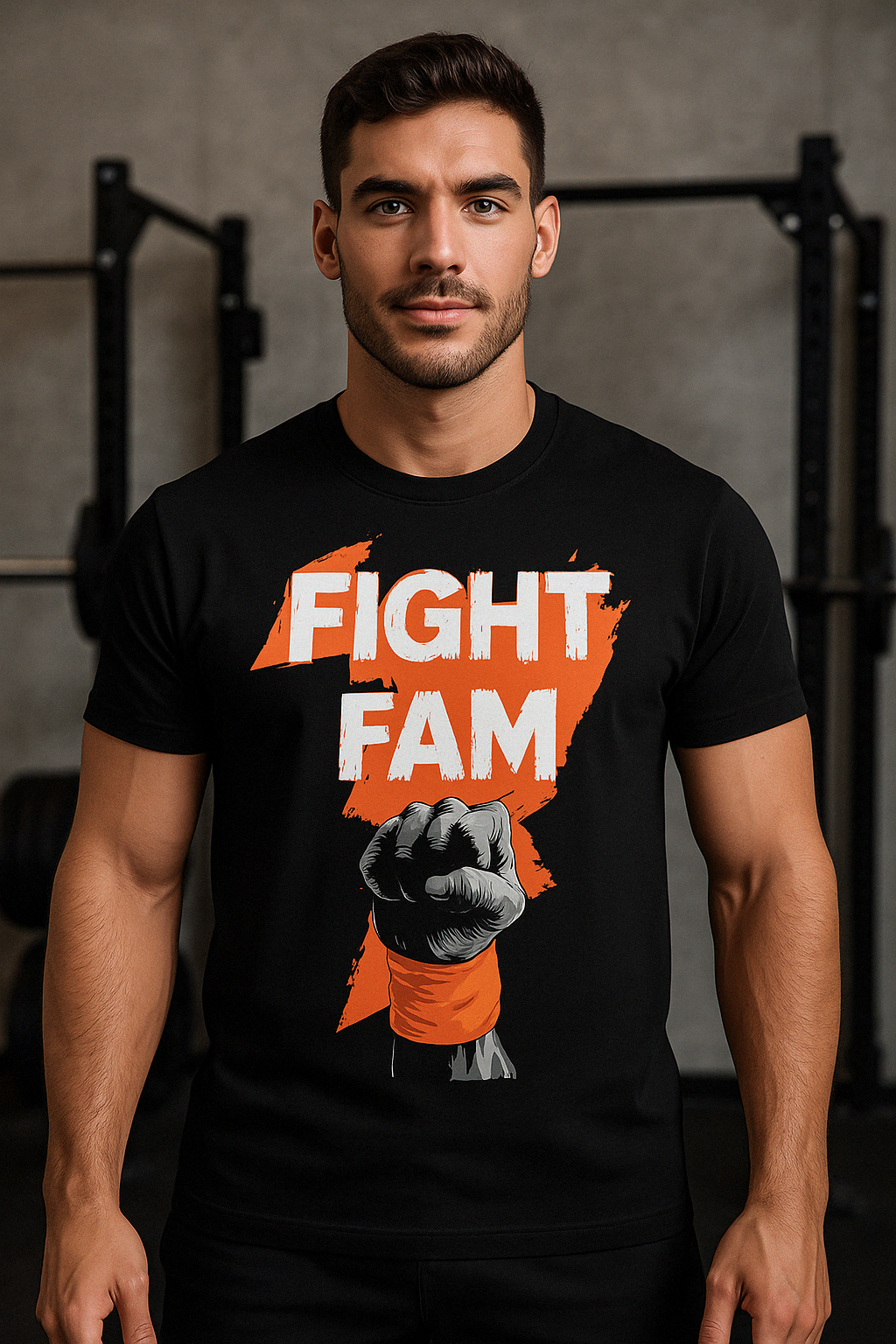 Fight Fam OG Tee - Electric Orange Edition