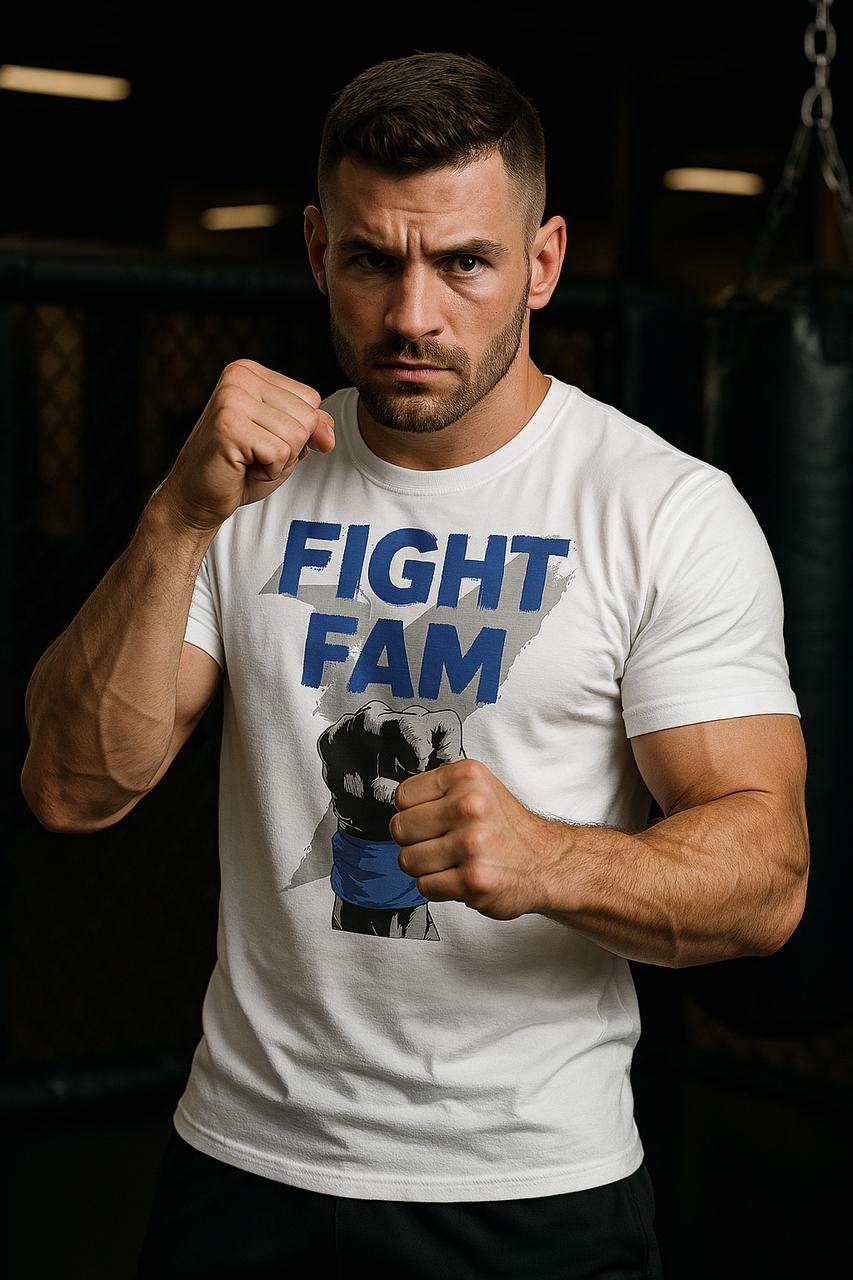 Fight Fam OG Tee - Blue Surge Edition