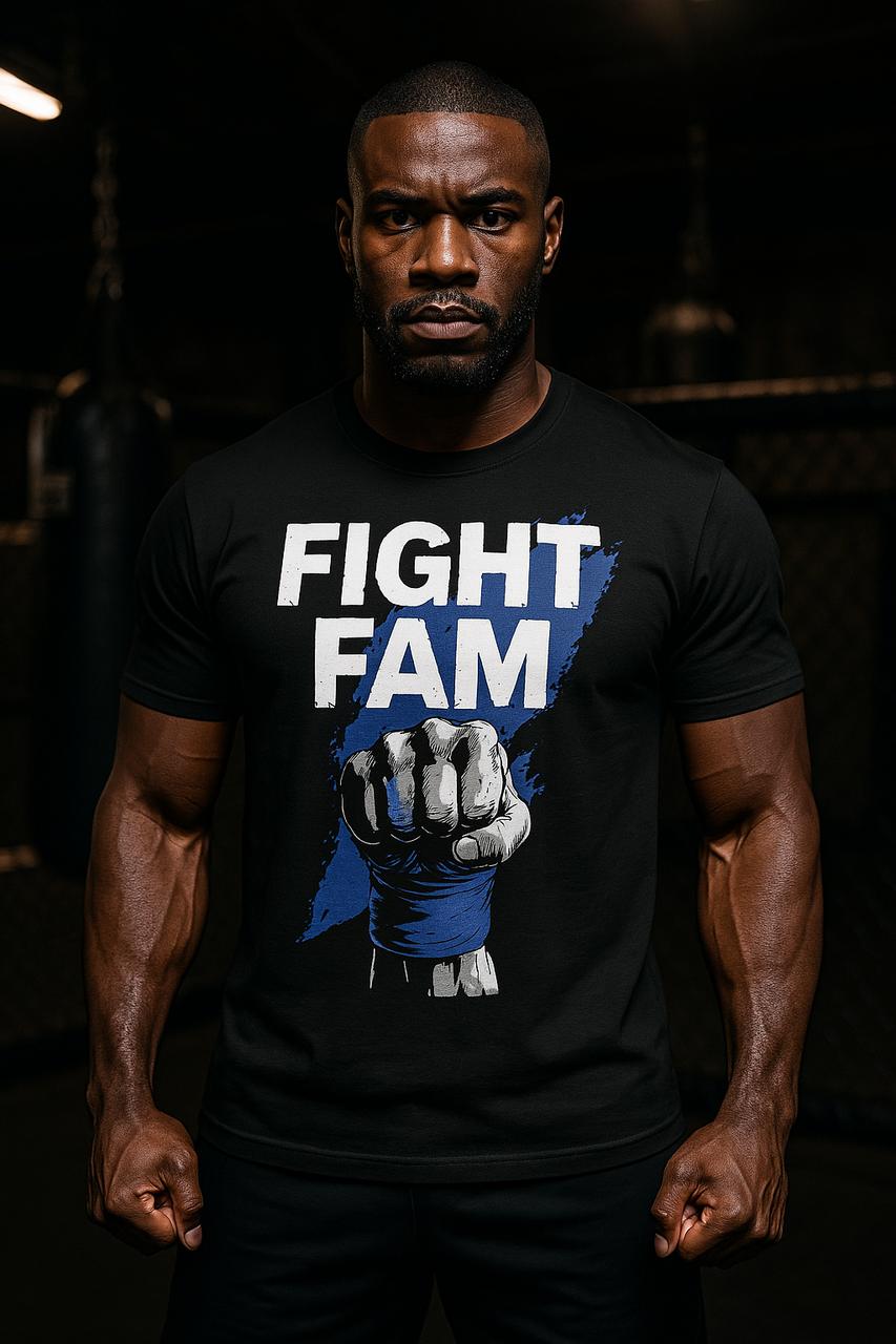 Fight Fam OG Tee - Blue Surge Edition