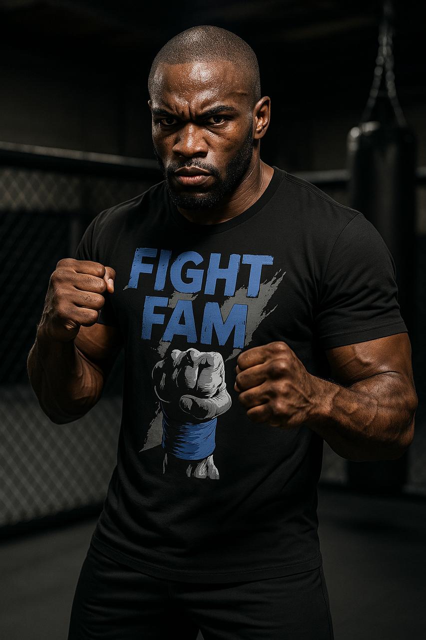 Fight Fam OG Tee - Blue Surge Edition