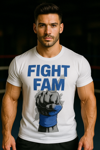 Fight Fam OG Tee - Blue Surge Edition