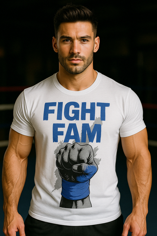Fight Fam OG Tee - Blue Surge Edition