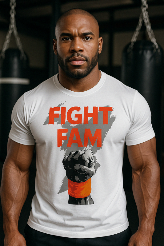 Fight Fam OG Tee - Electric Orange Edition