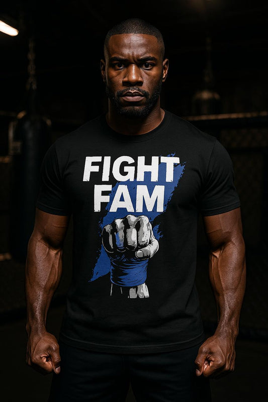 Fight Fam OG Tee - Blue Surge Edition